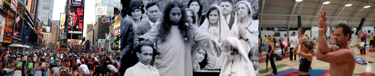 Behind the scenes images of the filming of Awake: The Life of Yogananda